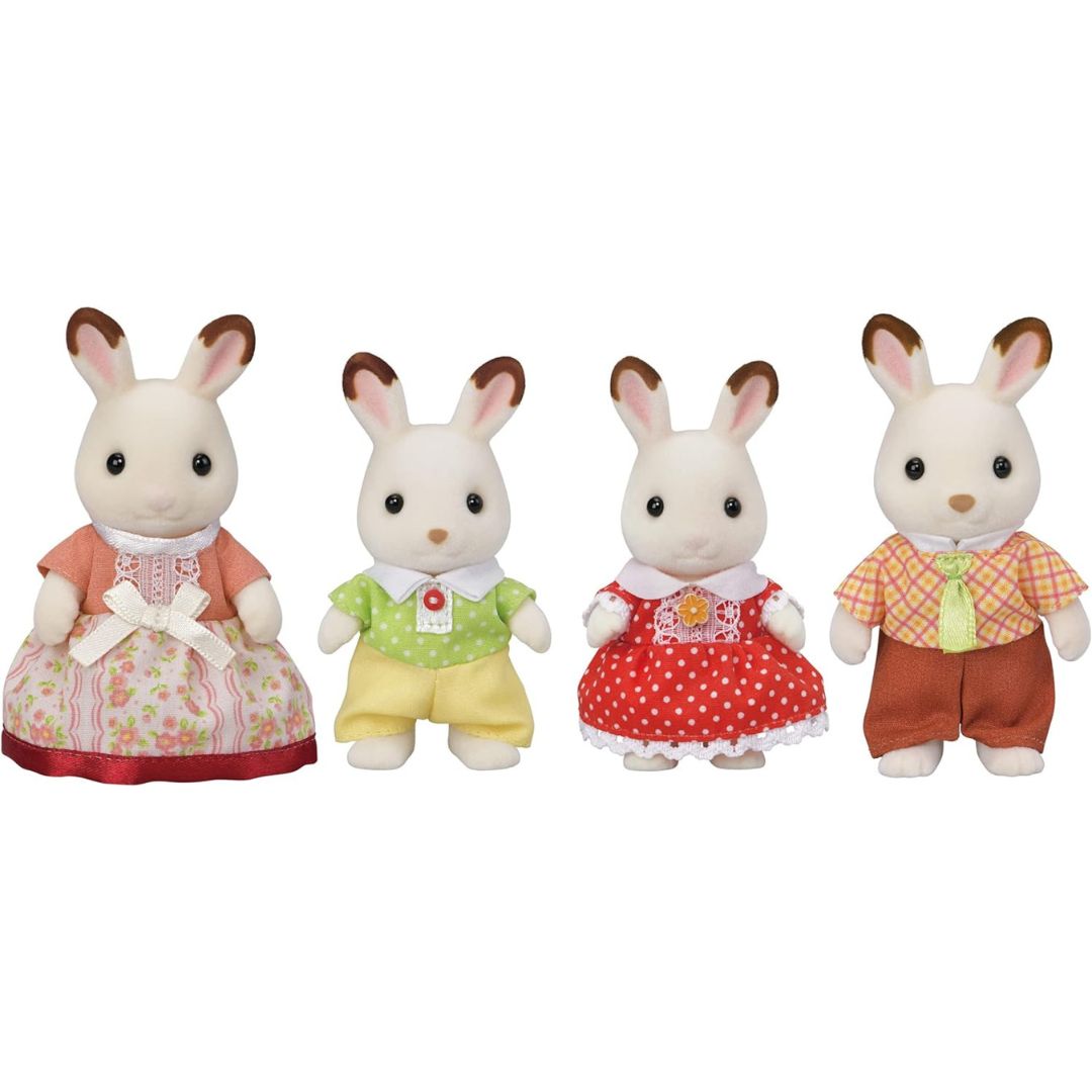 5655 Sylvanian Families-  Famiglia Coniglio Cioccolato