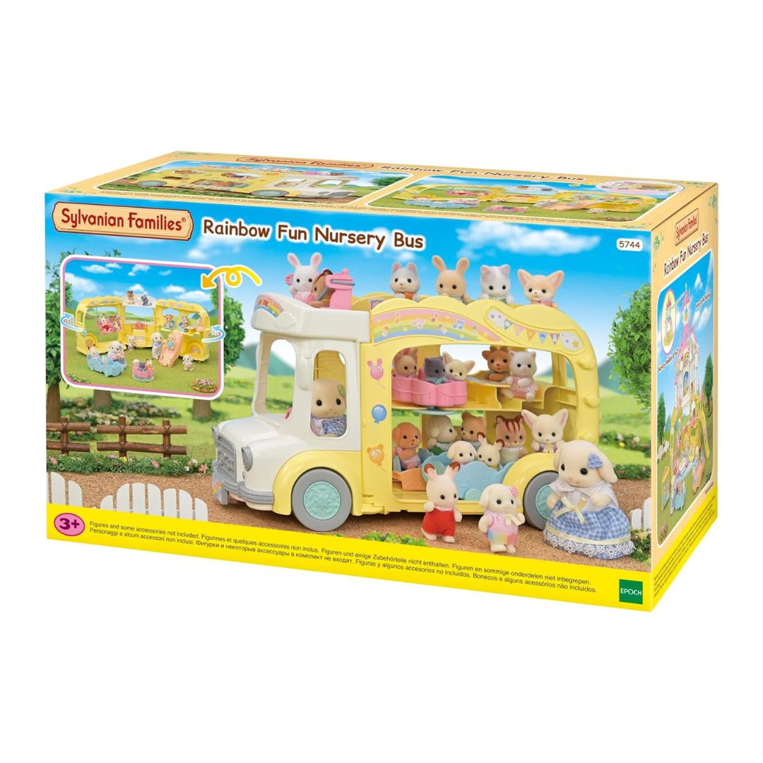 * 5744 Sylvanian Families - Il Bus Arcobaleno Sole