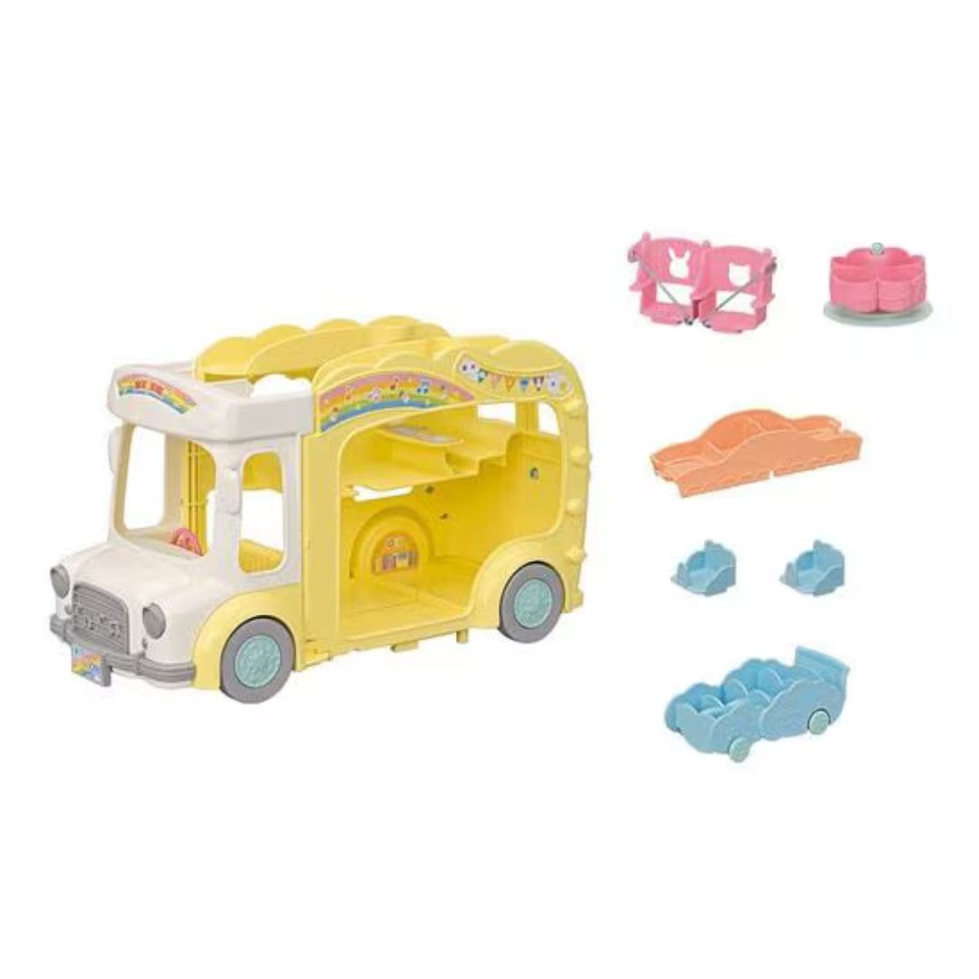 * 5744 Sylvanian Families - Il Bus Arcobaleno Sole